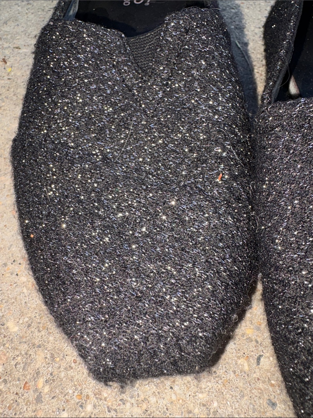 TOMS Classic Black Slip-On Sneaker - BOBS from Sketchers Light Pink Lace Sneaker - Picture 4 of 14